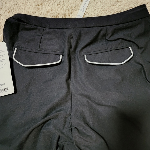 Lululemon Long Story Short Shorts Black Pleat Size 4 NWT - Picture 4 of 10